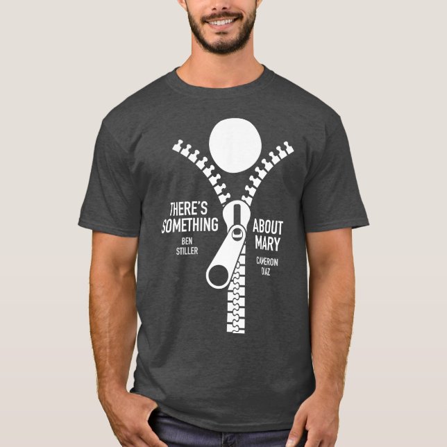 T-shirt Theres Something About Mary Alternative Poster (Devant)