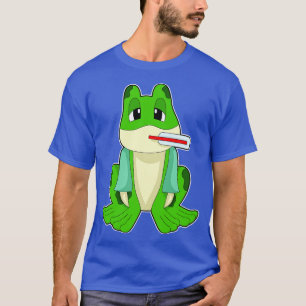 T-shirt Thermomètre de la fièvre de grenouille