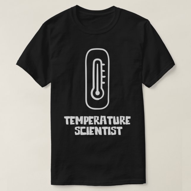 T-shirt Thermomètre thermomètre scientifique (Design devant)