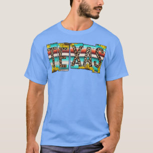 T-shirt Thés rétro en bois de tournesol occidental 