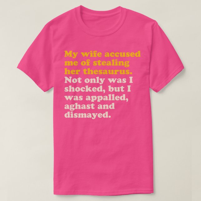 T-shirt Thésaurus des femmes (Design devant)