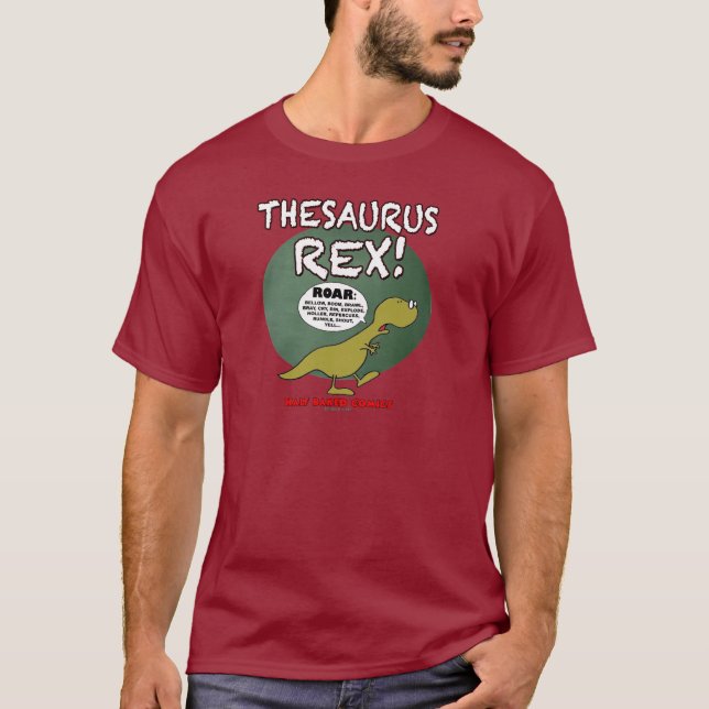 T-shirt Thesaurus Rex (Devant)