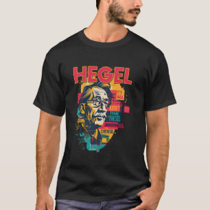 T-shirt Thèse de conception de philosophie de Hegel, antit