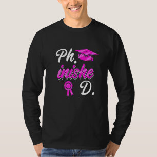 T-shirt Thèse Doctorale Dissertation Prêt pour Disputation