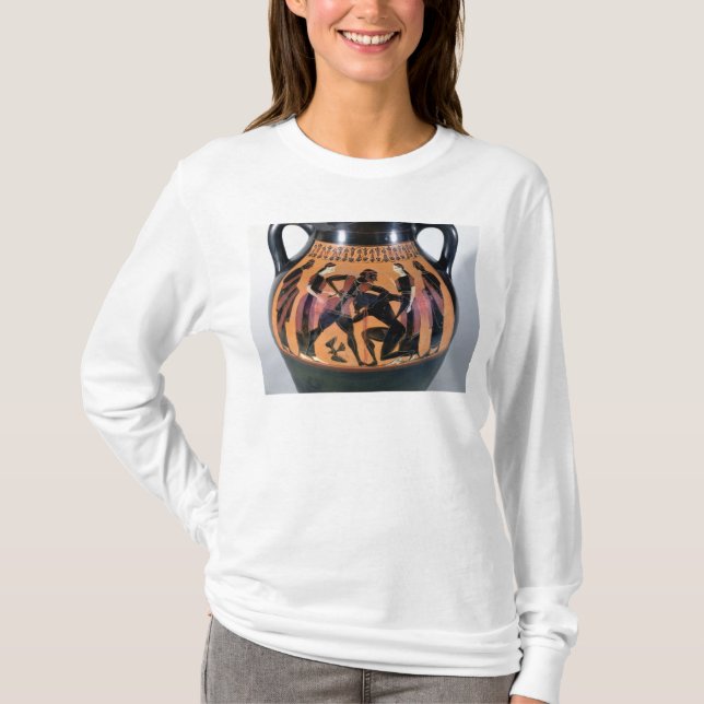 T-shirt Theseus combattant le Minotaur (Devant)