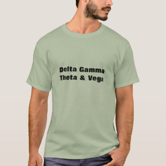 T-shirt Thêta gamma et Vega T confortable de delta