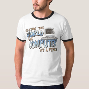 T-shirt theWorld d'économie
