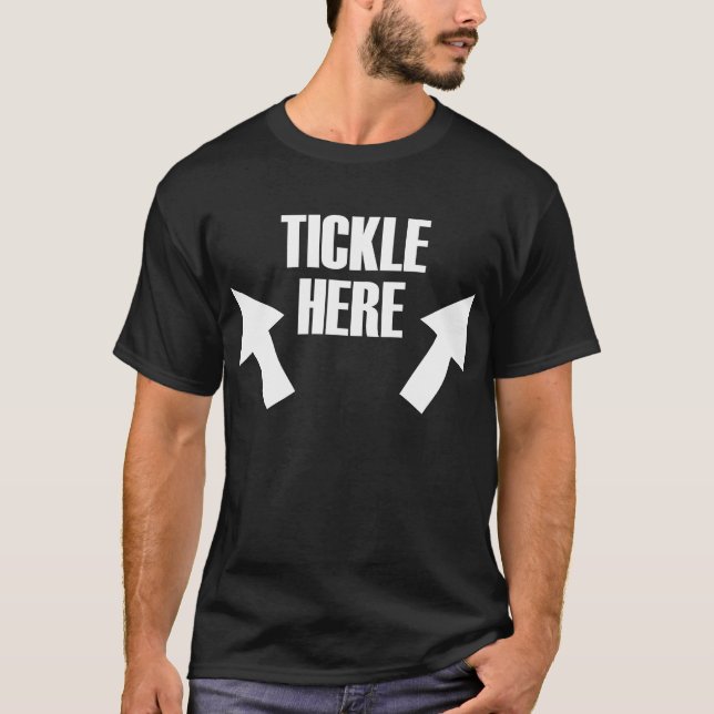 T-shirt They're Ticklish Armpits Are Ticklish Tickle Fight (Devant)