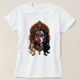 T-shirt Theyyam-Kathakali Fusion - Célébration du Kerala
