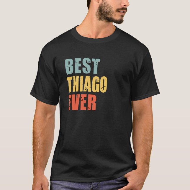 T-shirt Thiago Best Ever Thiago (Devant)