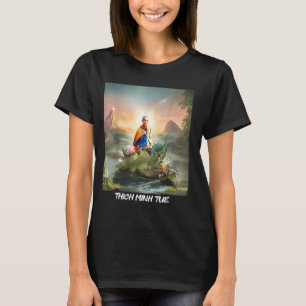 T-shirt Thich Minh Tue ambassadeur spirituel du Vietnam
