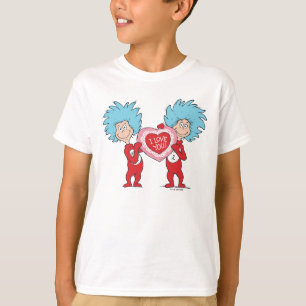 T-shirt Thing One Thing Two Je t'aime