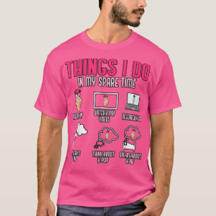T-shirt Things I Do In My Spare Time Kpop Korean Pop Music