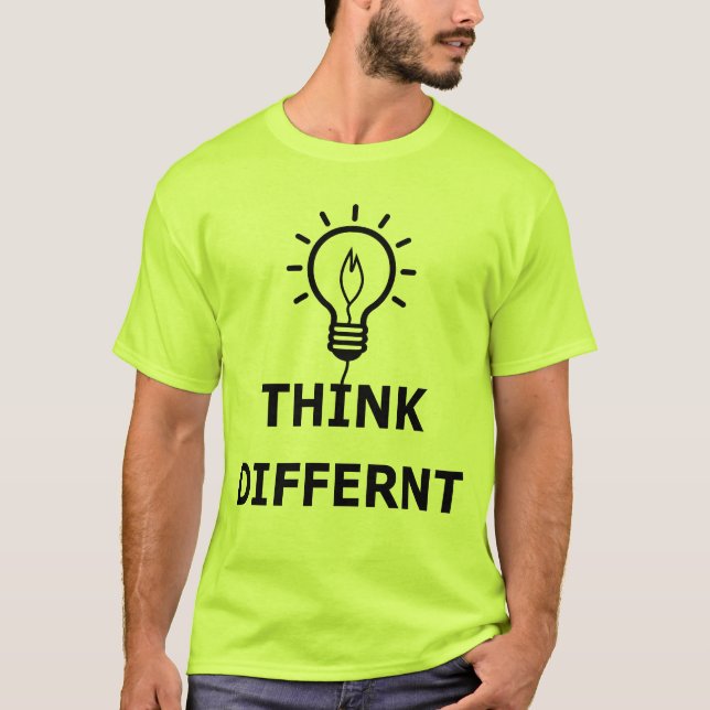T-shirt Think Differnt (Devant)