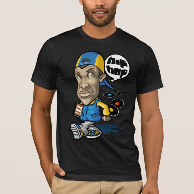 T-shirt Think hip hop (Devant)