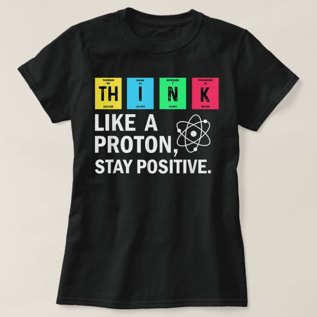 T-shirt Think Like A (Design devant)