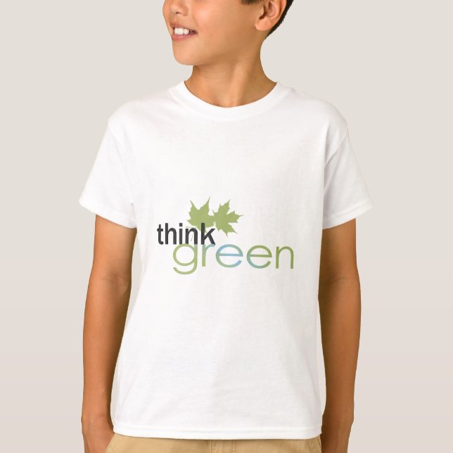 T-shirt ThinkGreen (Devant)