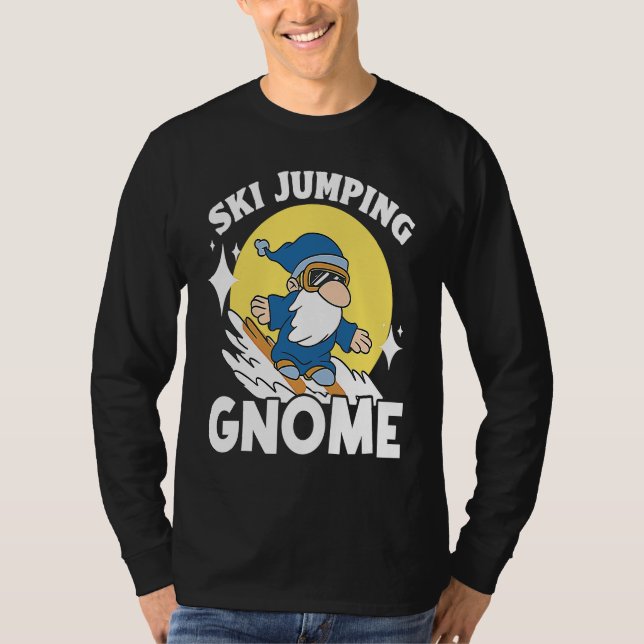 T-shirt This Boy Loves Ski Jumping Ski Jumper Ski Jump Win (Devant)