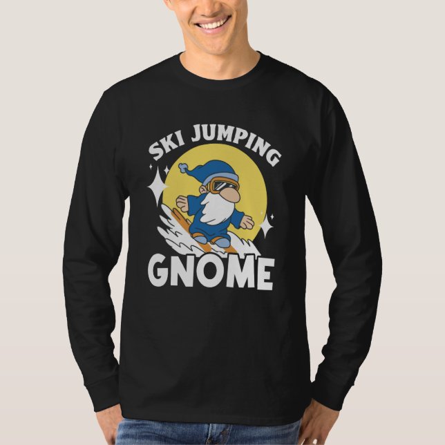 T-shirt This Boy Loves Ski Jumping Ski Jumper Ski Jump Win (Devant)