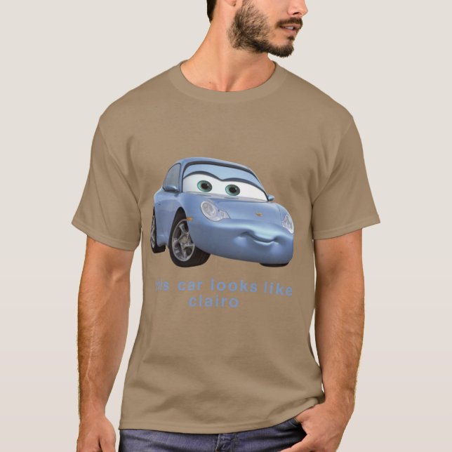 T-shirt This car looks like clairo gift girl retro (Devant)