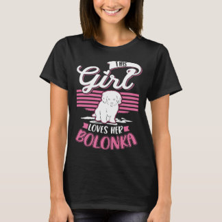 T-shirt This Girl loves her Bolonka Girl 1