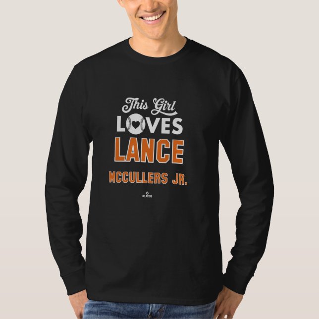 T-shirt This Girl Loves Lance McCullers Jr Houston Basebal (Devant)