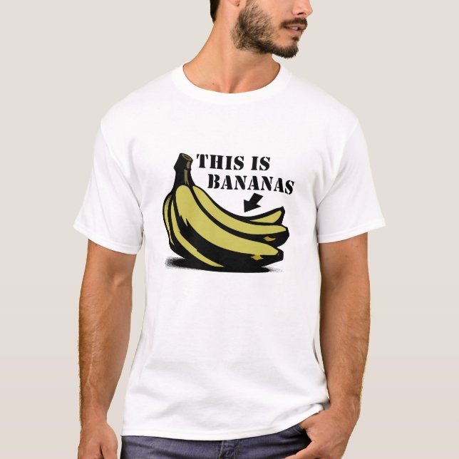 T-shirt This is Bananas (Devant)