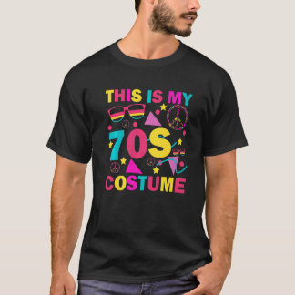 T-shirt This is My 70s Costume  Groovy Peace Halloween