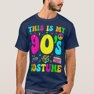 T-shirt This Is My 90s Costume 90s Fête de 1990 Halloween 