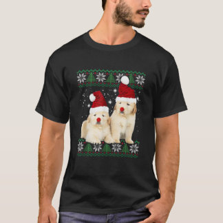 T-shirt This Is My Christmas Pajama Golden Retriever Dog L