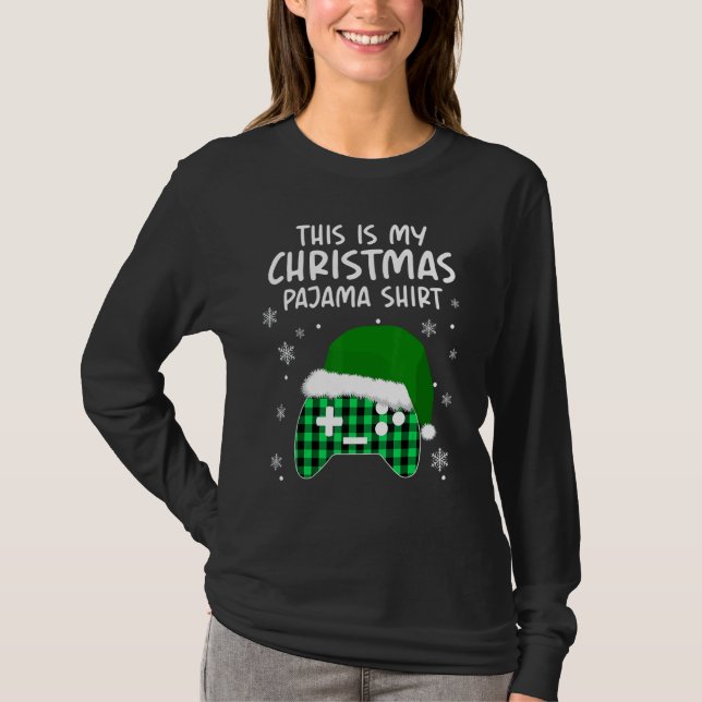 T-shirt This Is My Christmas Pajama  Merry Christmas 3 (Devant)