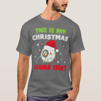 T-shirt This Is My Christmas Pajama pool Theme