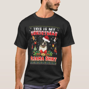 T-shirt This Is My Christmas Pajama Shirt Boston Terrier D