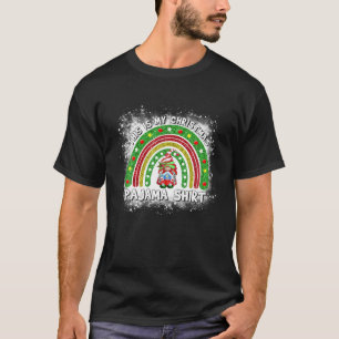 T-shirt This Is My Christmas Rainbow Pajama Cute Gnome Lov
