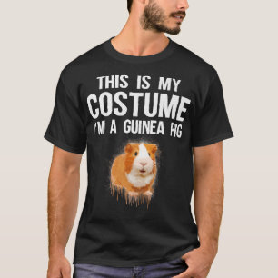 T-shirt This Is My Costume I'm A Guinée