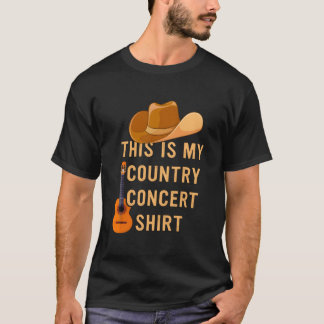 T-shirt This Is My Country Concer Music