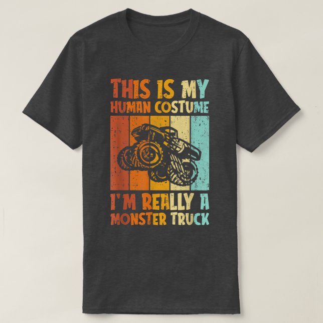 T-shirt This Is My Human Costume (Design devant)