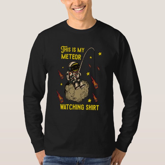 T-shirt This Is My Meteor Watching Rock Asteroid (Devant)