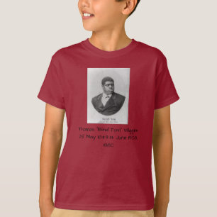 T-shirt Thomas "Blind Tom" Wiggins 1880
