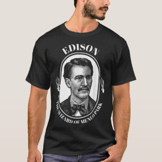 T-shirt Thomas Edison Assistant de chemise de Menlo Park