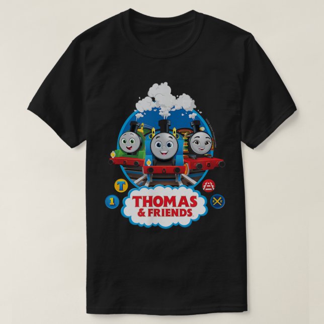 T-shirt Thomas  Friends  Percy Thomas  Nia  (Design devant)