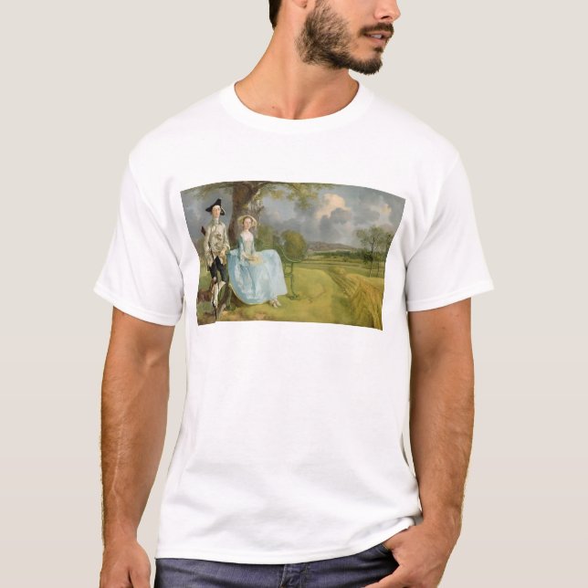 T-shirt Thomas Gainsborough |Mr et Mme Andrews, c.1748-9 (Devant)