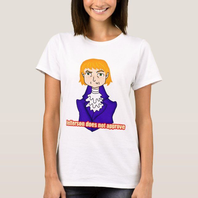 T-shirt Thomas Jefferson (Devant)
