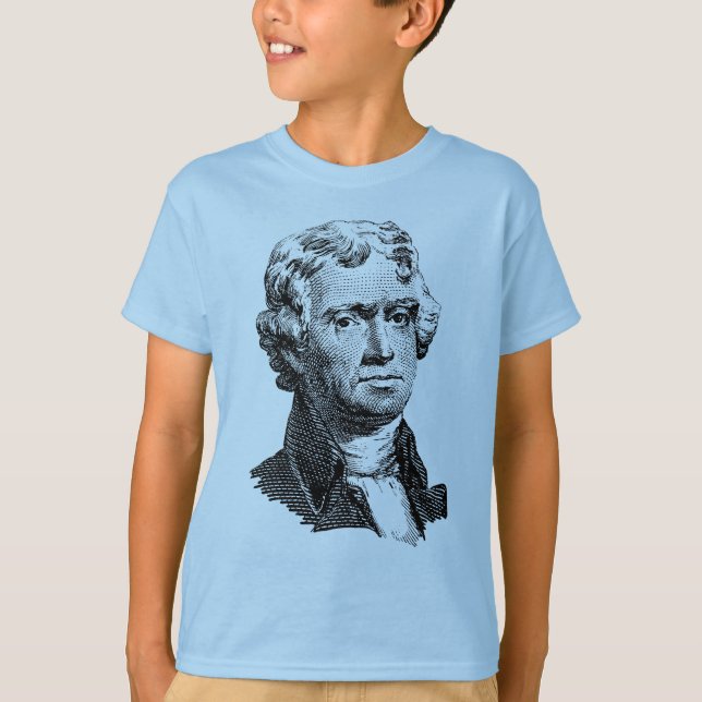 T-shirt Thomas Jefferson (Devant)