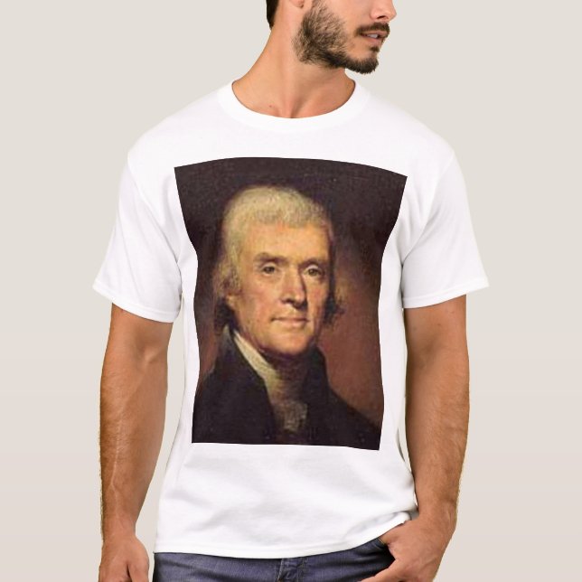 T-shirt Thomas Jefferson (Devant)