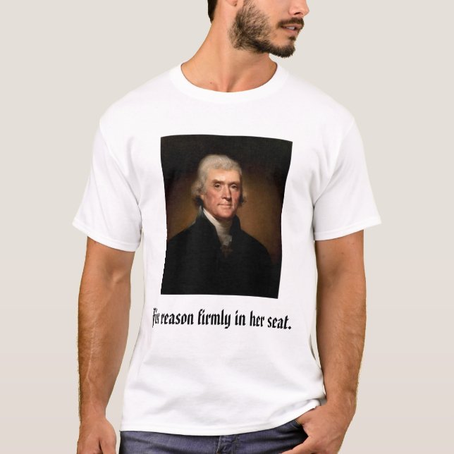 T-shirt Thomas Jefferson (Devant)