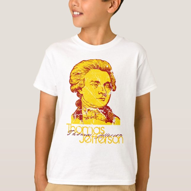 T-shirt Thomas Jefferson (Devant)