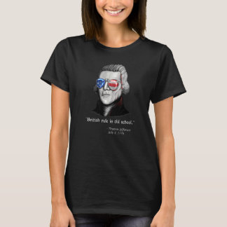 T-shirt Thomas Jefferson Patriotique de la Grande-Bretagne