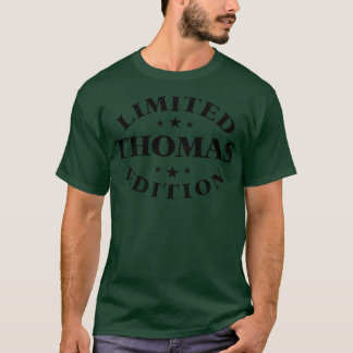 T-shirt Thomas Limited Edition Funny Personnalisé Thomas