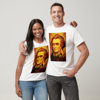 T-shirt Thomas Paine Armée De Principes Chemise